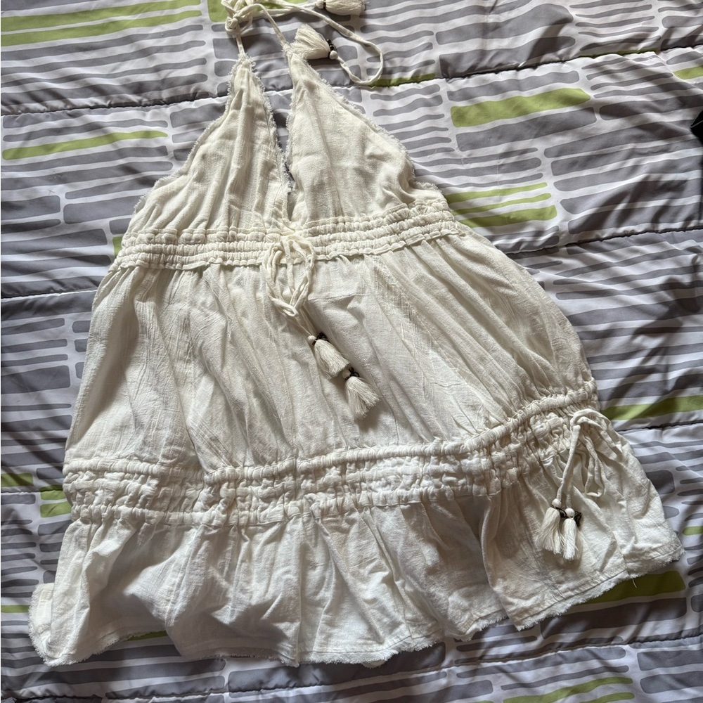 Free People Ivory Casual Dress